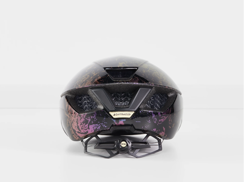 Bontrager XXX WaveCel LTD RoadHelmet in Psych Marble Blue Large-2